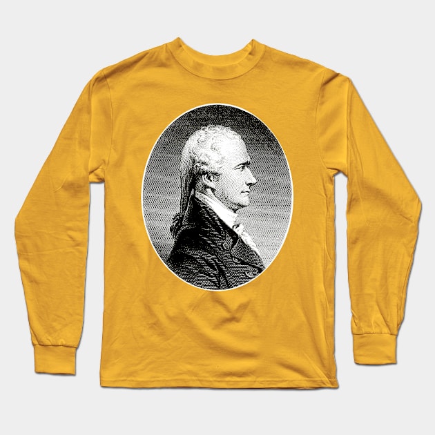 Alexander Hamilton Long Sleeve T-Shirt by Historia